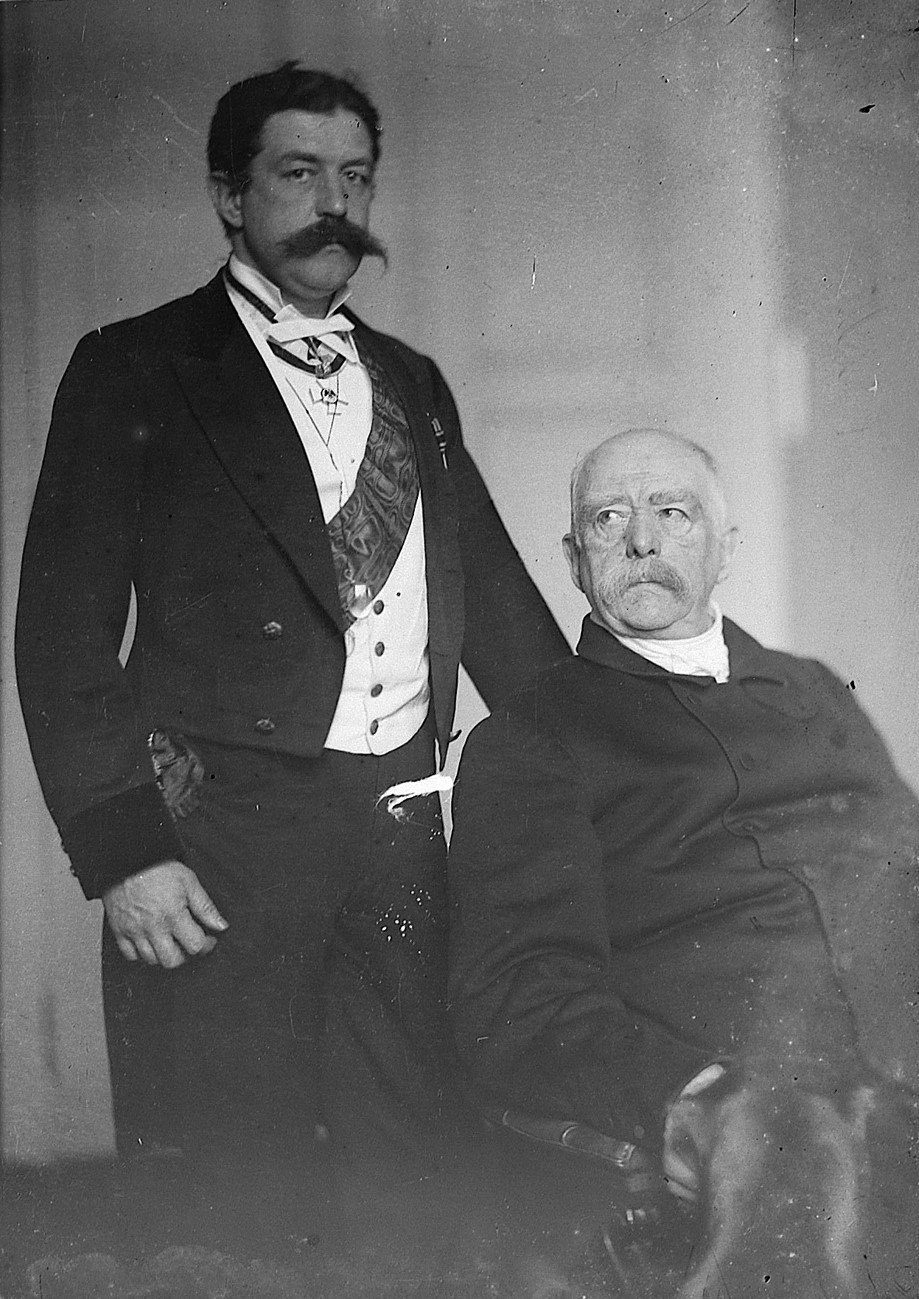 Herbert és Otto von Bismarck