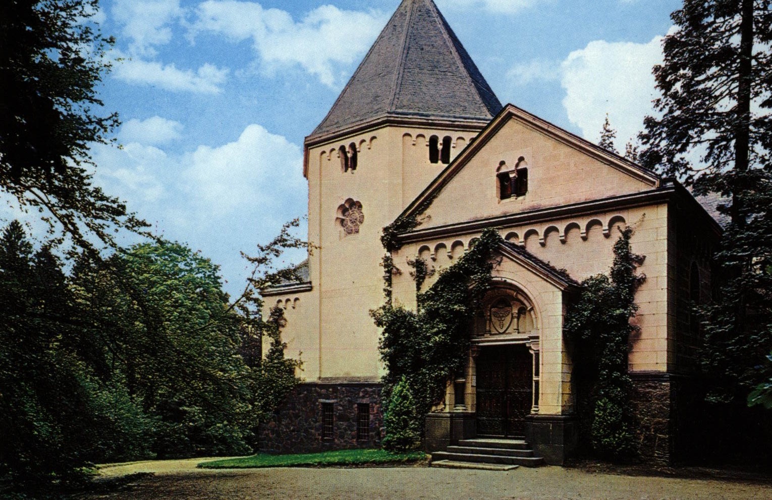 Postkarte Mausoleum Friedrichsruh