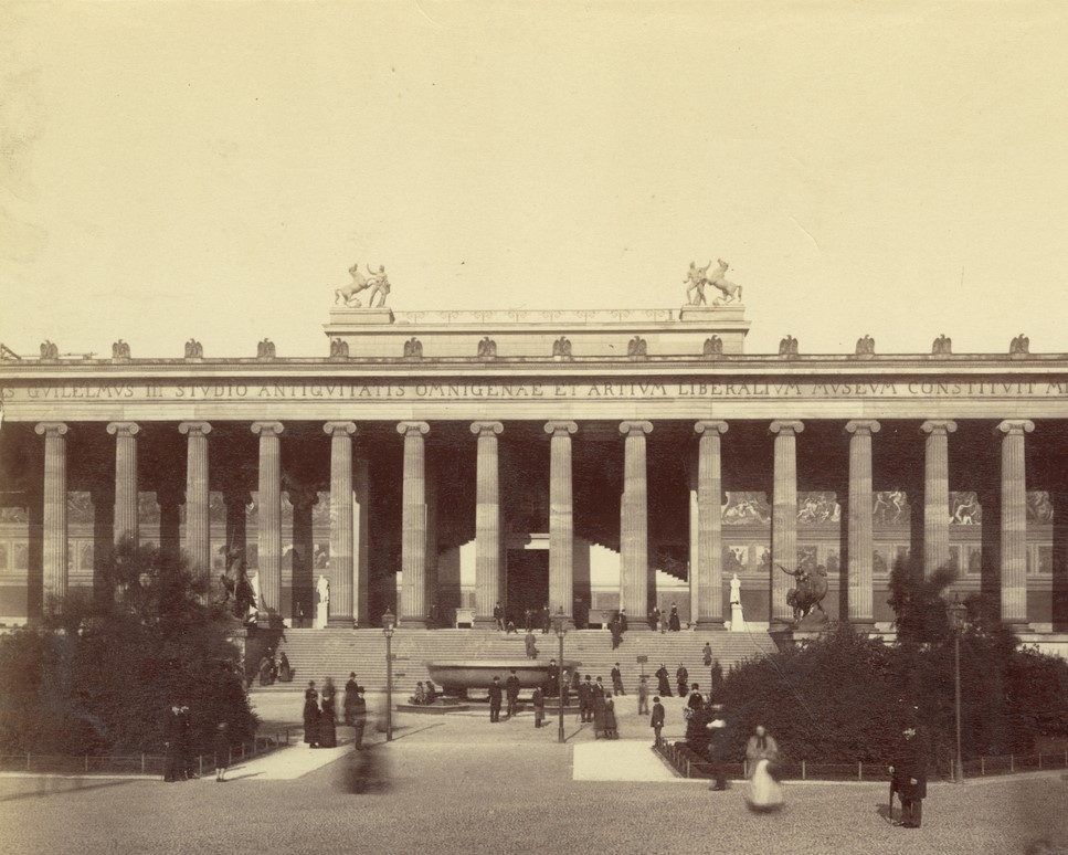 Altes Museum i Berlin, 1886.
