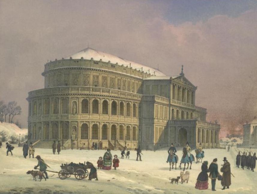 Dresden Hoftheater Semper 1852 1