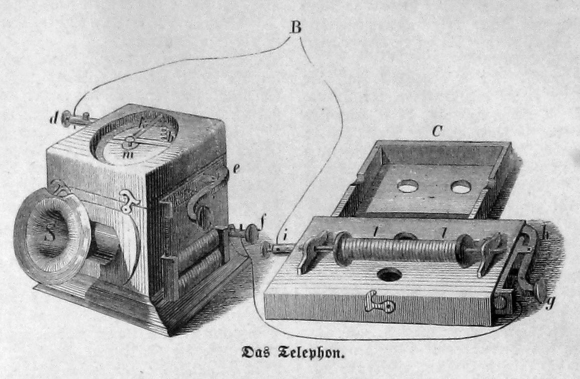 Reis Telephone The Gazebo 1863 809 1