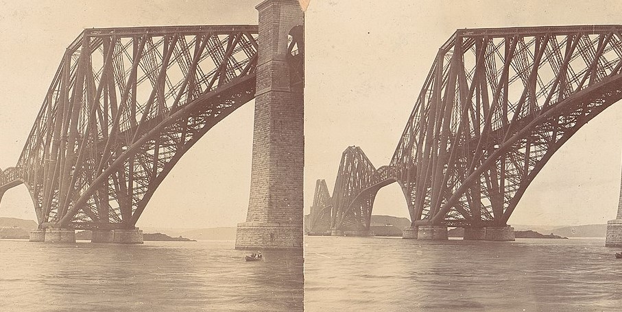 Forth Bridge İskoçya bir