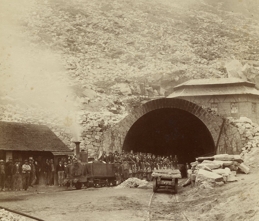 تونل گوتارد گوشنن 1882