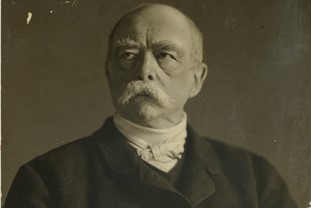 Otto von Bismarck fotoğraf J Pilartz 1883 bir