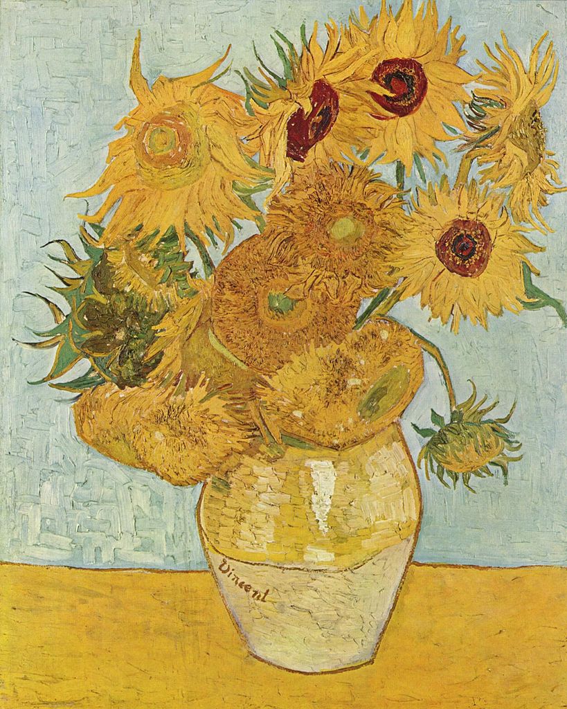 Vincent van Gogh Zwoelf Sonnenblumen