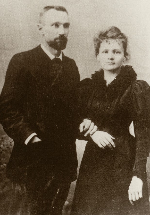 Pierre und Marie Curie a