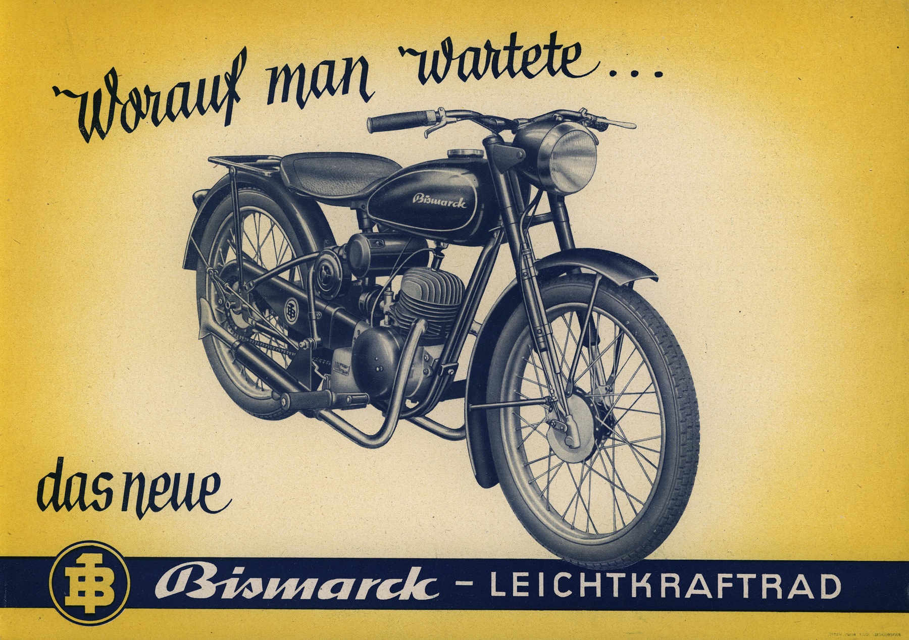 Bismarck könnyű motorkerékpár 1950