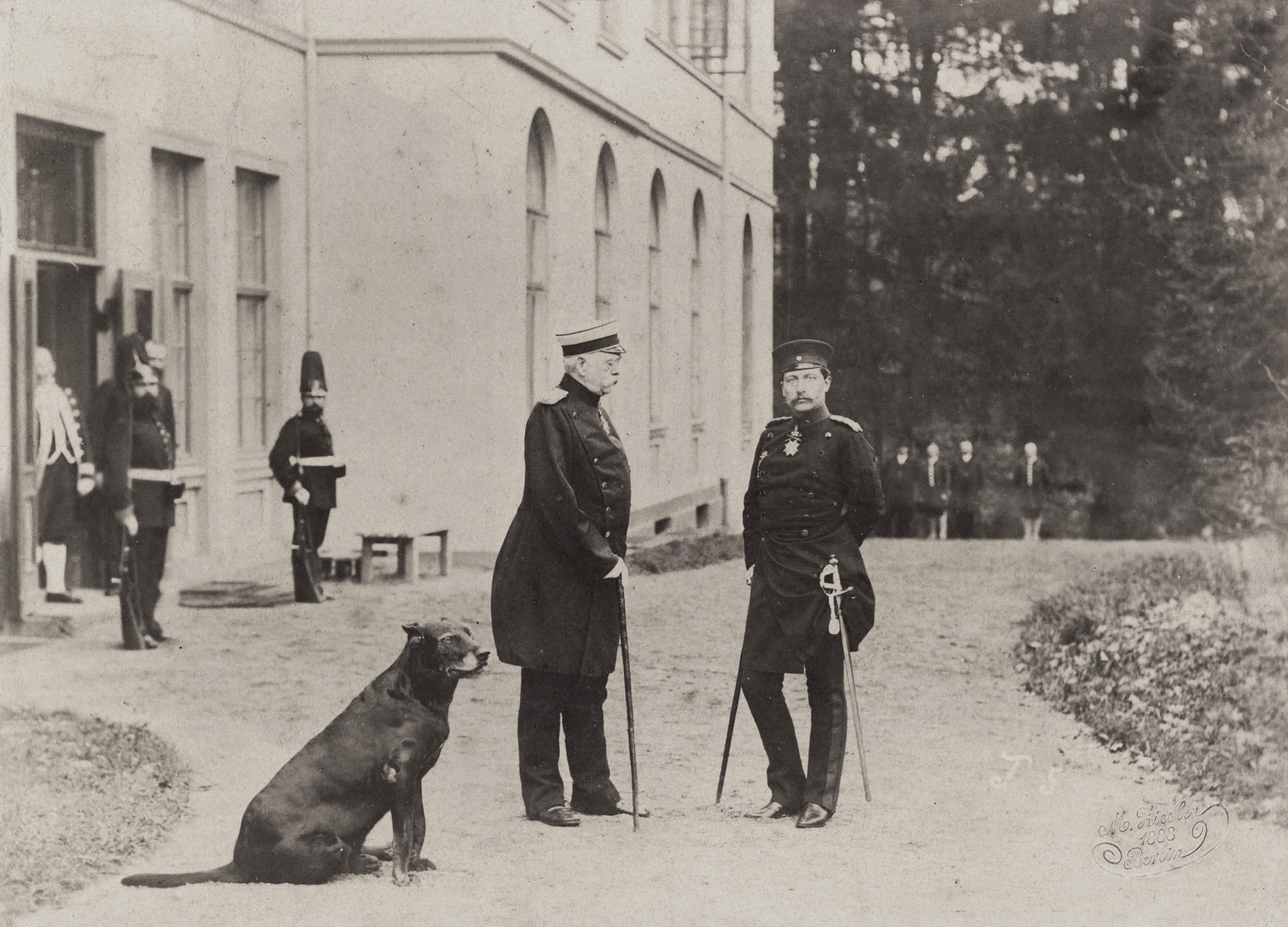 Wilhelm II në Friedrichsruh