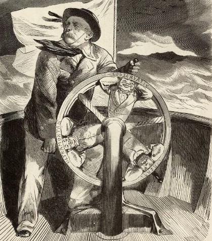 Bismarck ag an roth caricature