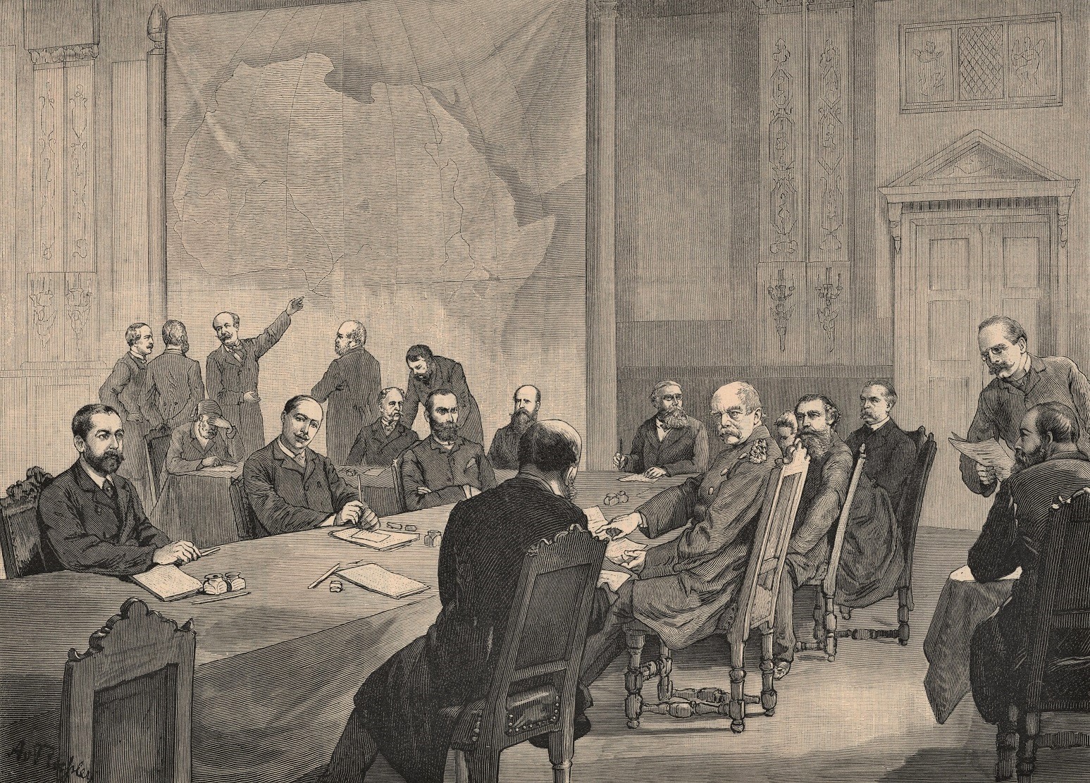 Afriška konferenca 1884 Fundacija Otto von Bismarck