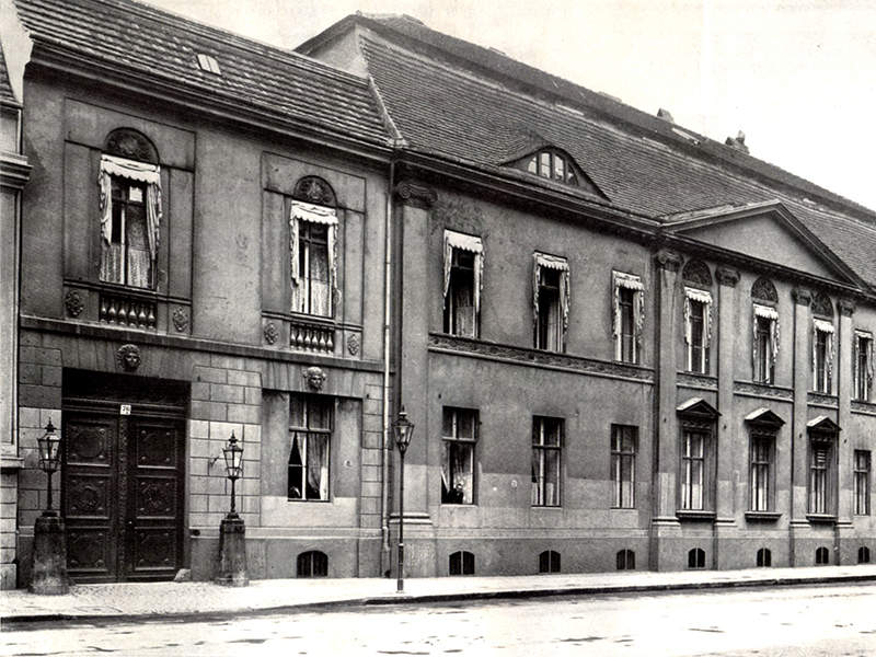 Wilhelmstrasse 76 1880 Architectural Museum TU Berlín