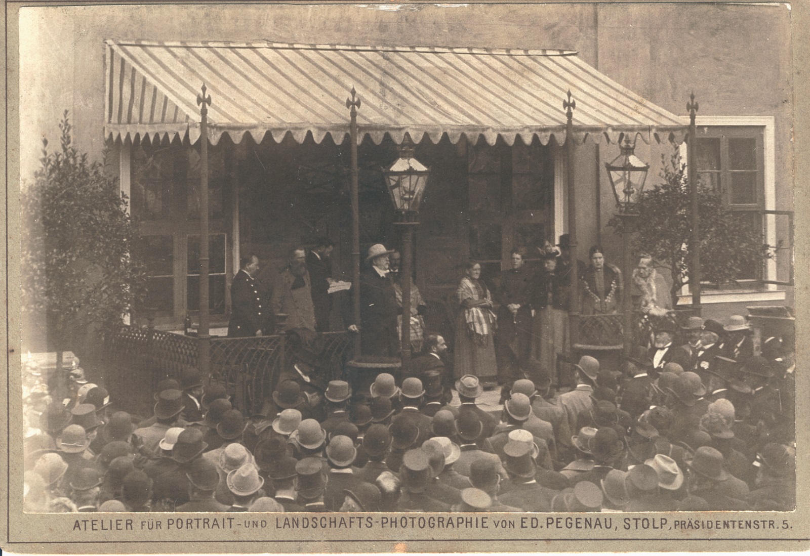 1894 ante Bismarck in Varzin