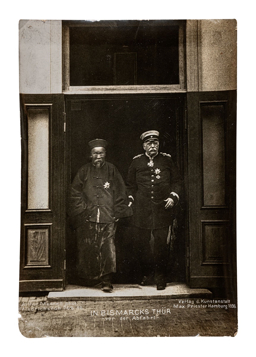 1896 06 25 Bismarck Besuch Vizekoenig China
