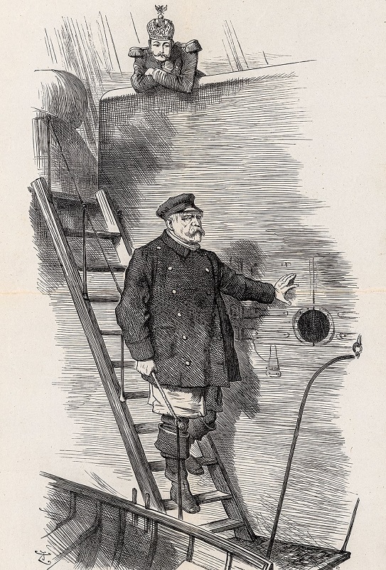 1890 Der Lotse geht von Bord