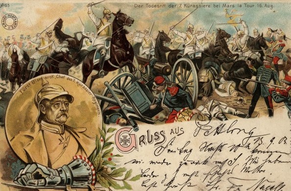 1903 Postkarte Bismarck Deutsch Franzoesischer Krieg a