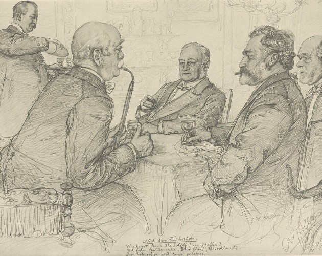 1892 03 30 Bismarck Fruestueck CWAllers