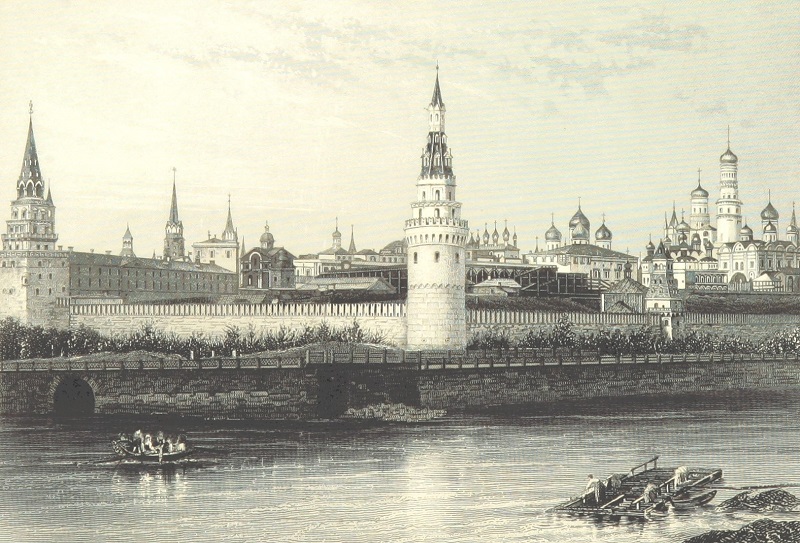 Moskau Kreml HEINZELMANN 1855