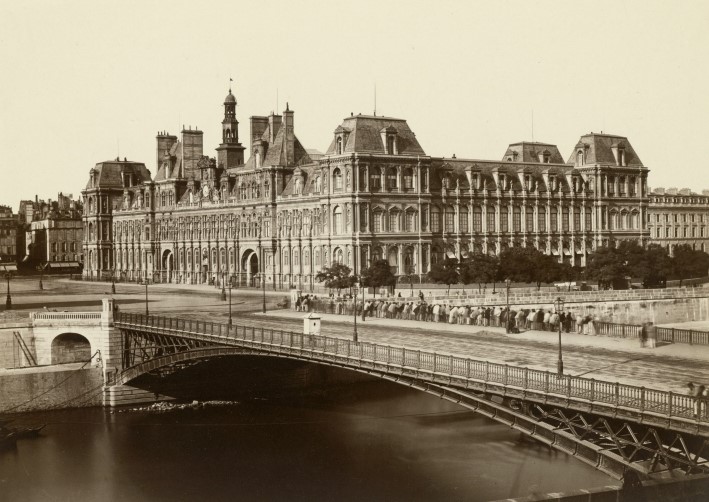 Párizsi Louvre Edouard Baldus