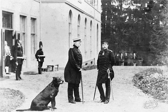 Bismarck Besuch Vizekoenig China Balkon